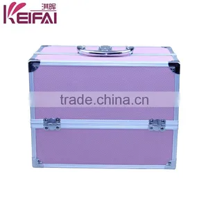 Pink Color Factory Cheap Makeup Train Case thumbnail-3