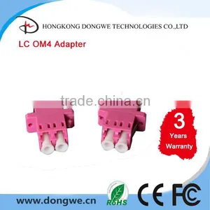 LC OM4 Adatper SM MM Simplex Duplex PC/APC Fiber Adapter thumbnail-1