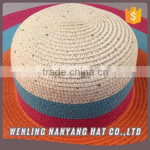 Fashion Summer Beach Hat Wide Large Brim Floppy Sun Hat Straw Cap thumbnail-6