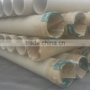 Top Quality Double Wall Corrugated PVC Drainage Pipe thumbnail-6