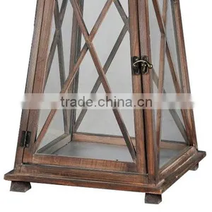 Set 3 Packing Woden Lanterns USA Styles thumbnail-6
