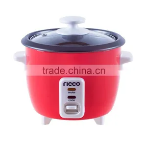 3 Cups Small Size Drum Rice Cooker With Non-stick Coating Pot thumbnail-1