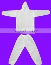 Two Pcs Nonwoven Protective Coverall thumbnail-2
