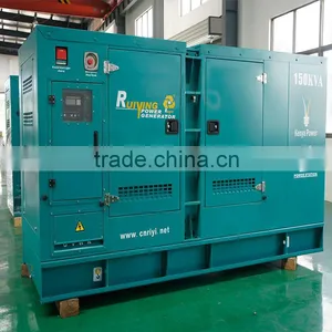 120KW/150KVA Diesel Generator Set Genset Made in China Shanghai Brand thumbnail-2