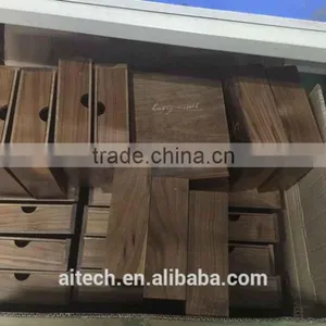 Popular Wedding Gift Gift Wooden USB Sticks New Custom Wooden Box Silk Print Logo Usb 2.0 Memory Flash Stick Pen Drive thumbnail-5