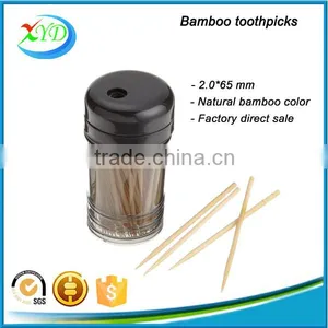 250 Pcs Plastic Barrel Bamboo Toothpicks thumbnail-1