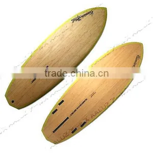 Bamboo Veneer Fiber Glass Surfboard thumbnail-1