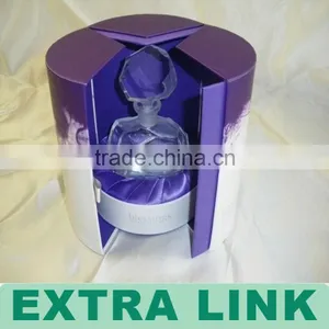 Purple Color Custom Printing Design Double Open Door Perfume Package Box thumbnail-1