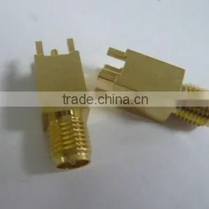 Sma Female Reverse Straight Type Pcb Mount Connector thumbnail-1