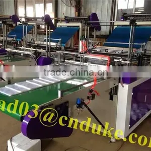 Low Price New Design With Transfer Belt Bottom Sealing Flat Bag Making Machine thumbnail-5