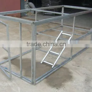 Cheaper Stainless Steel Chicken Cage With Wheels thumbnail-2