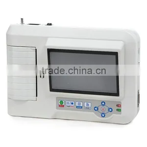 Portable Digital 6-channel Software Electrocardiograph Color Touch Screen ECG Machine EKG Machine EKG-923-Shelly thumbnail-1
