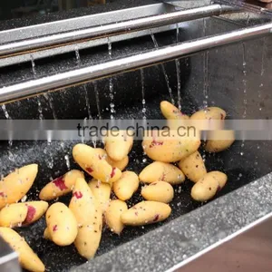 MSTP-80 Stainless Steel Full Automatic Potato Peeling Peeler Skin Removal Machine thumbnail-5