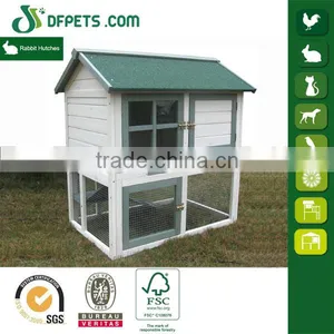 Hot Sale 2 Storey Wood Rabbit Hutches thumbnail-1