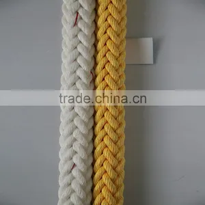 Yellow 40mm 8 Strand Polypropylene Rope thumbnail-1
