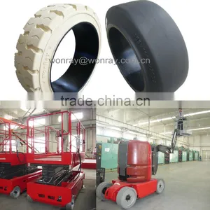 China Supplier Press on Solid Tires 16x6x10 1/2 for Low Speed Special Forklift thumbnail-1