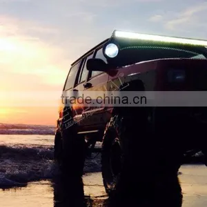 52in 300W Spot Flood Combo High Brightness Offroad ATV UTV SUV CUV 4WD Truck Trailer Led Light Bar thumbnail-5