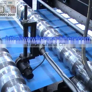 LMS Durable Quality Galvanized Trapezoidal Wall Panel Cold Roll Forming Machine thumbnail-5