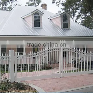 Wrought Iron/galvanized Powder Coated Steel/Iron/ Stainless Steel Gate Ornament Gate thumbnail-5