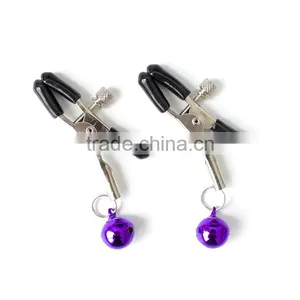 SEX TOYS STEEL NIPPLE CLAMPS WITH BELLS WOMEN SEX TOYS NIPPLE CLAMPS WOWEN NIPPLE CLAMPS SEX TOYS WHOLESALE WOMAN NIPPLE CLAMPS thumbnail-3
