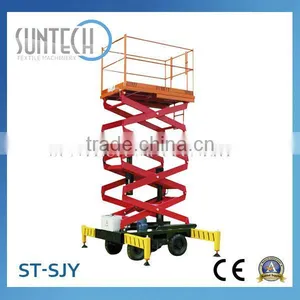SUNTECH Scissor Jack Goods Elevator Made in China thumbnail-1