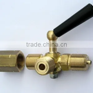 3-way Gauge Cock, Three Way Pressure Gauge Cocks thumbnail-1