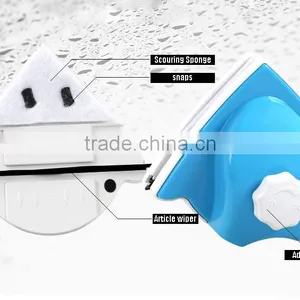 Double Hollow Super Clean and Adjustable Magnetic Glass Cleaner thumbnail-2