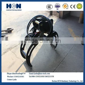 HCN Brand HN14 Bucket Crusher Grab for Excavator thumbnail-3