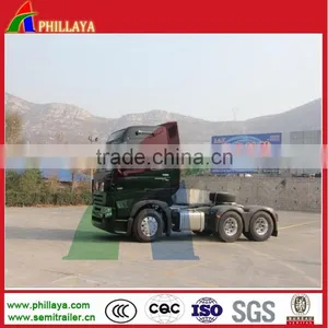 Heavy Duty 6X4 420 hp Sinotruk Howo a7 Tractor Truck thumbnail-2