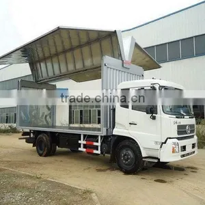 Wing Opening Truck Body, Wing Open Box Van Cargo Body thumbnail-1