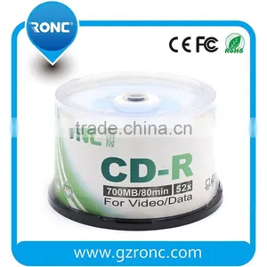700MB Disk Capacity Single Layer Recordable CD-R Media Style Blank cd 52x thumbnail-1