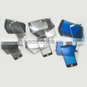 4 in 1 Original Cold Press Glue Glass With Frame With Oca With Polarizer Film Assembly for IPhone thumbnail-2