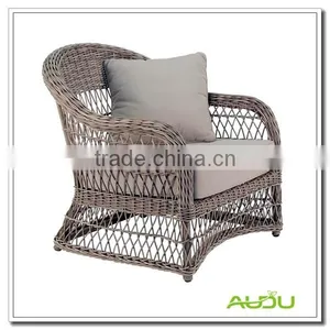 Audu Garden Resin Wicker Elegant Classic Chair thumbnail-1