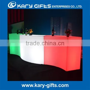 Illuminated Lighted Buffet Table LED High Bar Table thumbnail-3