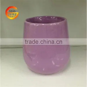 2017 Egg Round Ceramic Flower Pots for Wholesale thumbnail-1