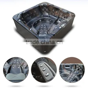 Newest Sparealx Factory Chinese Acrylic Bathtub Black thumbnail-2