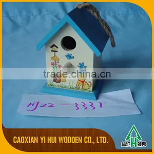 Professional Decoration Wooden Bird Houses Feeders thumbnail-4