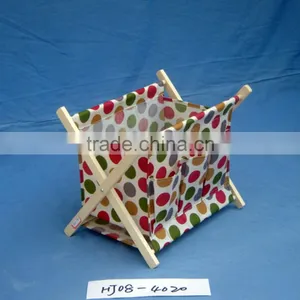 Free Standing Wooden Magazine Rack Brochure Flyer Holder With Wall Mount Magazine Rack Wholesale thumbnail-2