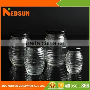 Manufacturer Supply Exporting Carton Wholesale Glass Containers for Honey thumbnail-1