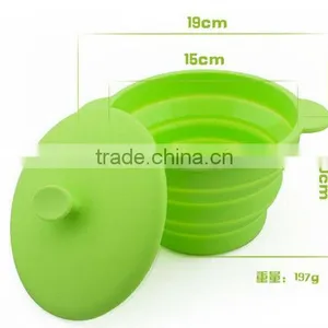 Wholesale Multi-Purpose Silicone Foldable Picnic Basket thumbnail-1