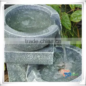 Wholesale Bowl Stone Led Artificial Waterfall Lighting Fountain thumbnail-2
