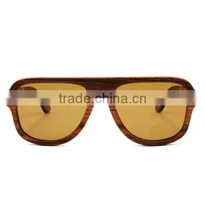 Fashion Design Wooden Glasses New Arrival Color Lens Natural Rosewood Sunglasses thumbnail-1