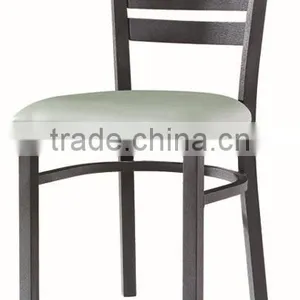 Factory Directsale Quality Strong Powder Coated Iron Bar Dining Chairs for Hotels LQ-AT2001H thumbnail-1