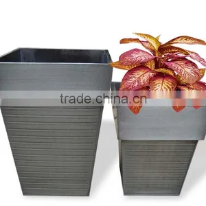 High Quality Best Selling Eco Friendly Square Zinc Flower Vase From Viet Nam thumbnail-1