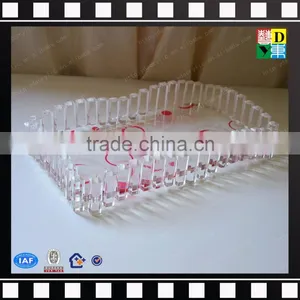Wholesale Acrylic Fruit Tray Candy Dessert Serving Tray Bar Display Tray thumbnail-1