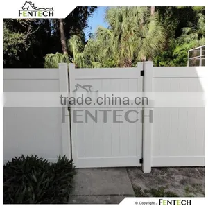 Popular Design UV Proof Plastic/Vinyl/PVC Backyard Privacy Fence thumbnail-3