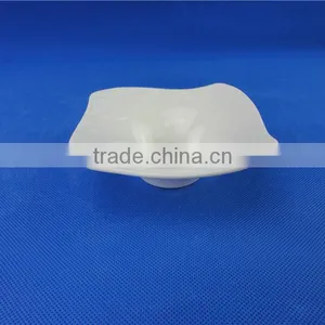 Stock Small White Ceramic Dish Hot Selling Ceramic Dinner Set for Children thumbnail-1