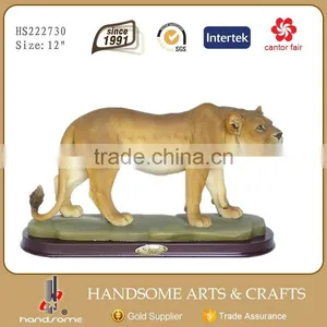 8.5*4*5.5 Inch Home and Garden Decor Resin Lively Animal Running Leopard Statue thumbnail-3