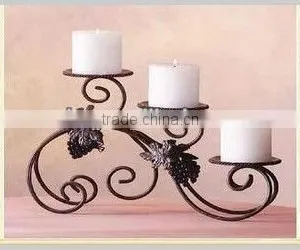 Europe Style Classic Iron Candle Holder/ Candlesticks/ Art Candleseat/ Candleholder thumbnail-1