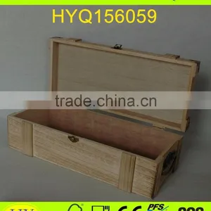 Unifinshed Antique Wooden Wine Box thumbnail-3
